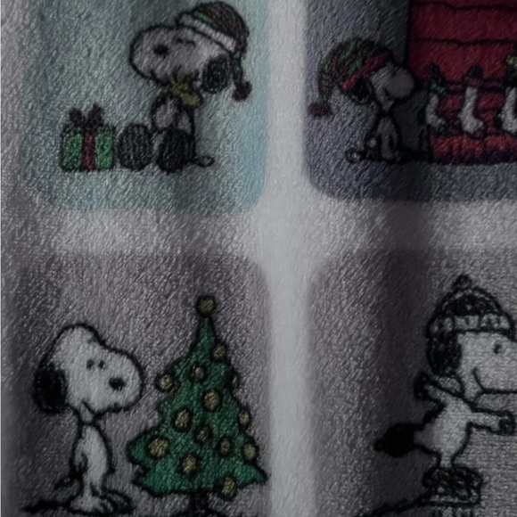 Berkshire Snoopy Festive Throw 50x70 Blanket Christmas Holidays Peanuts CozyNWT - Picture 2 of 2